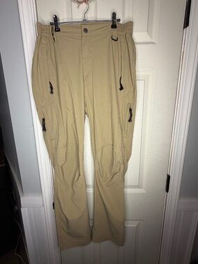 Outdoor Sports Tan Water resistant M pants